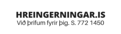 www.hreingerningar.is S. 772 1450